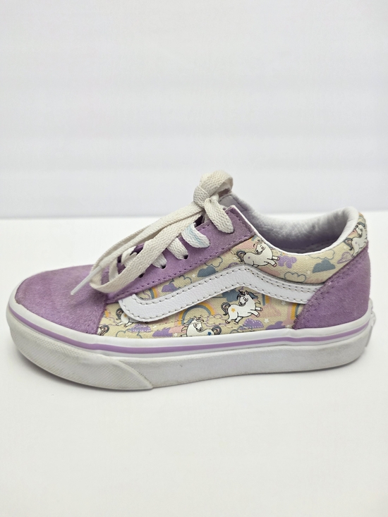 Vans Other - Vans Kids Lavender Unicorn Low-Top Sneakers with White Stripe